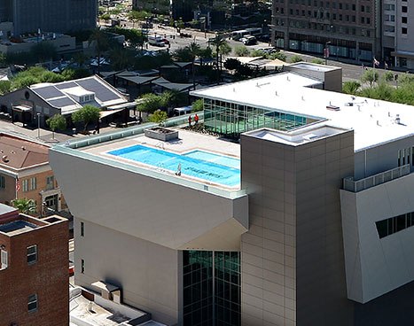 rooftop pool