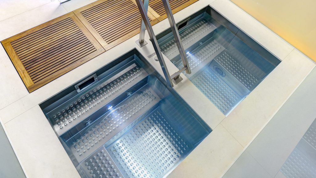 stainless steel plunge pool
