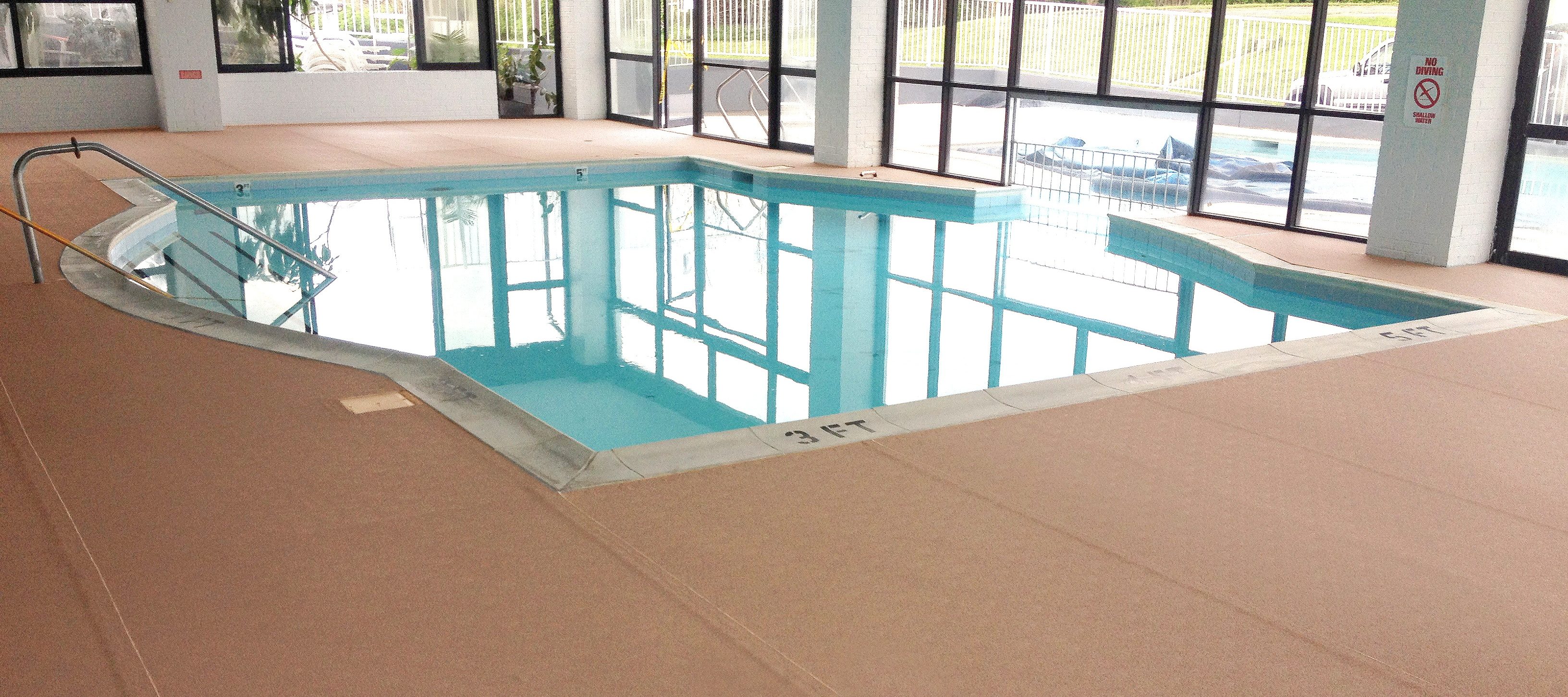 NataDek flooring around pool
