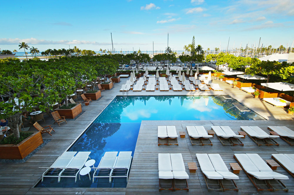 The Modern Hotel's swimming pool