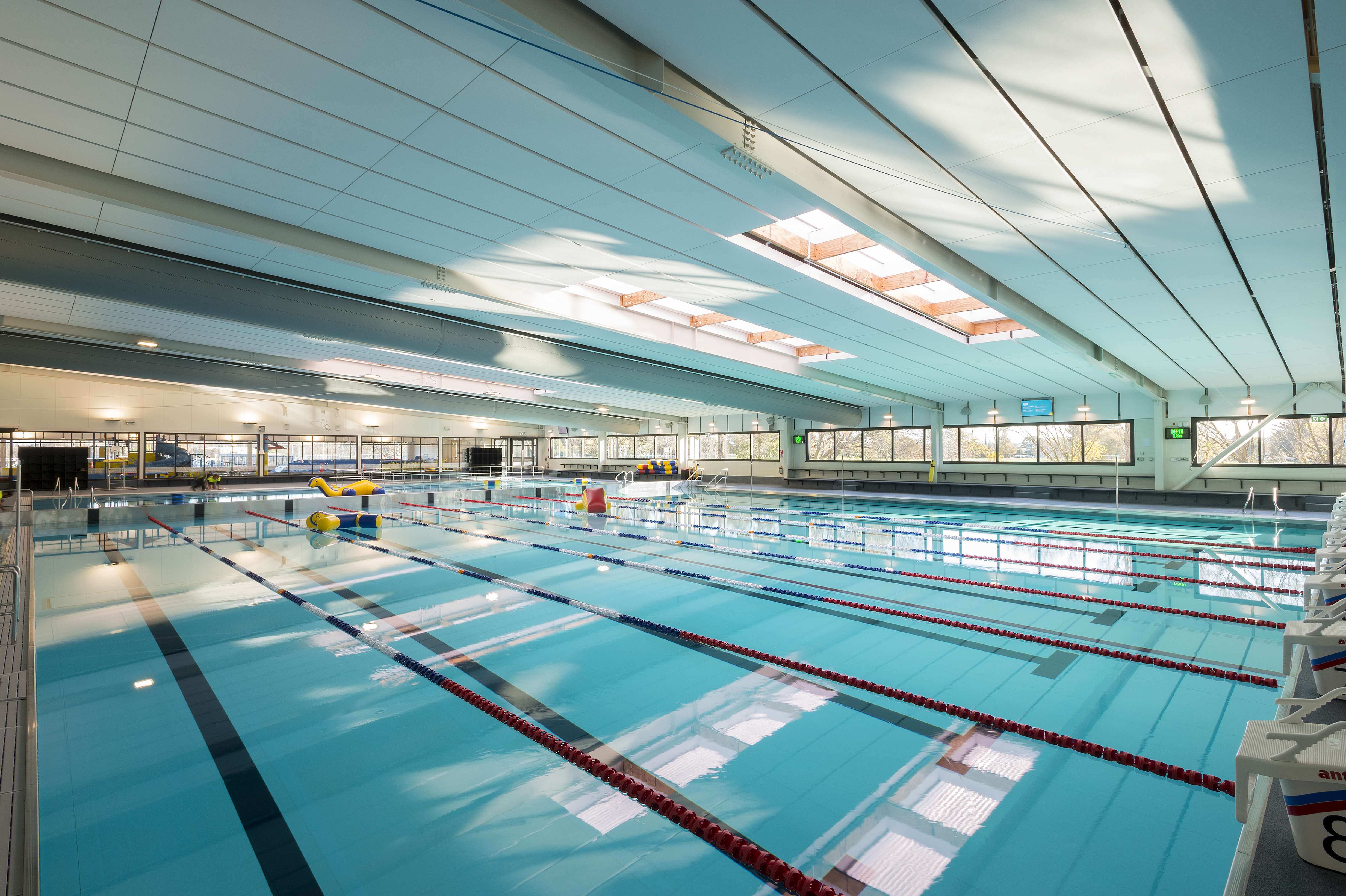 Taiora QEII Recreation and Sport Centre lap pool