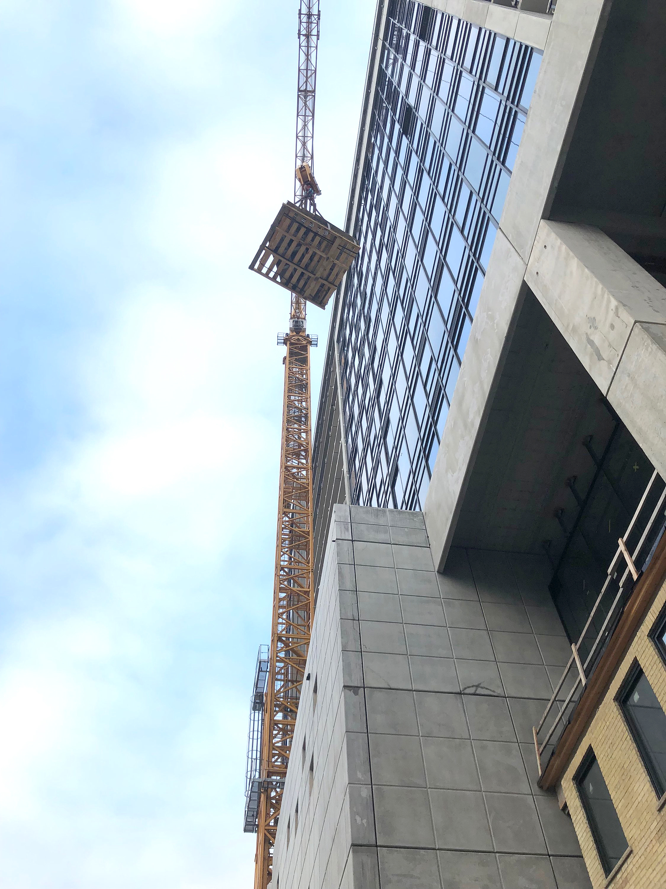 installation of elevated swimming pool