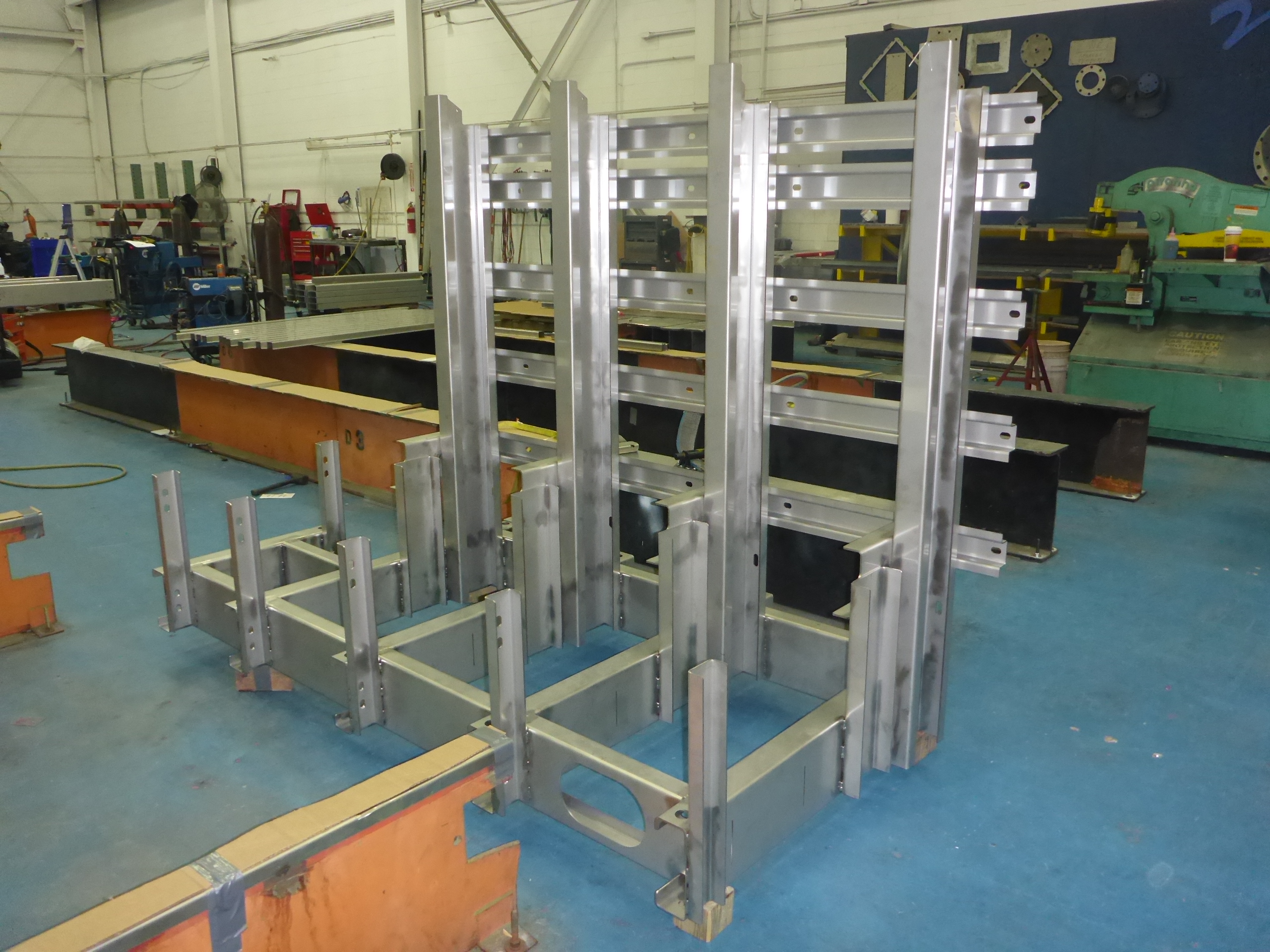 stainless steel pool construction