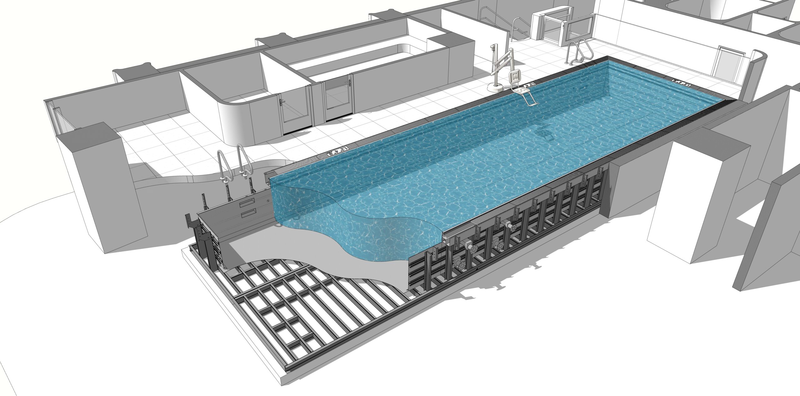 Luxurious Rooftop Pools Prefabrication and Design